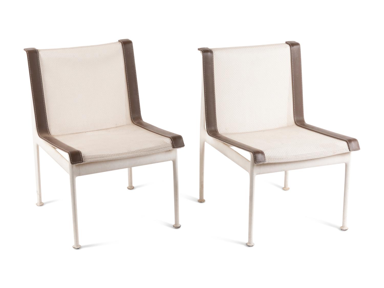 A Pair of Richard Schultz Outdoor Patio Chairs