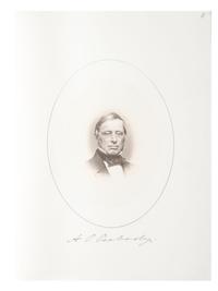 [HARVARD UNIVERSITY]. The Class of 1861 Harvard College . Cambridge, MA: Riverside, 1861. Yearbook with albumen photographs of faculty, students, and grounds.