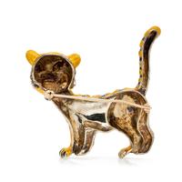 ENAMEL TIGER BROOCH