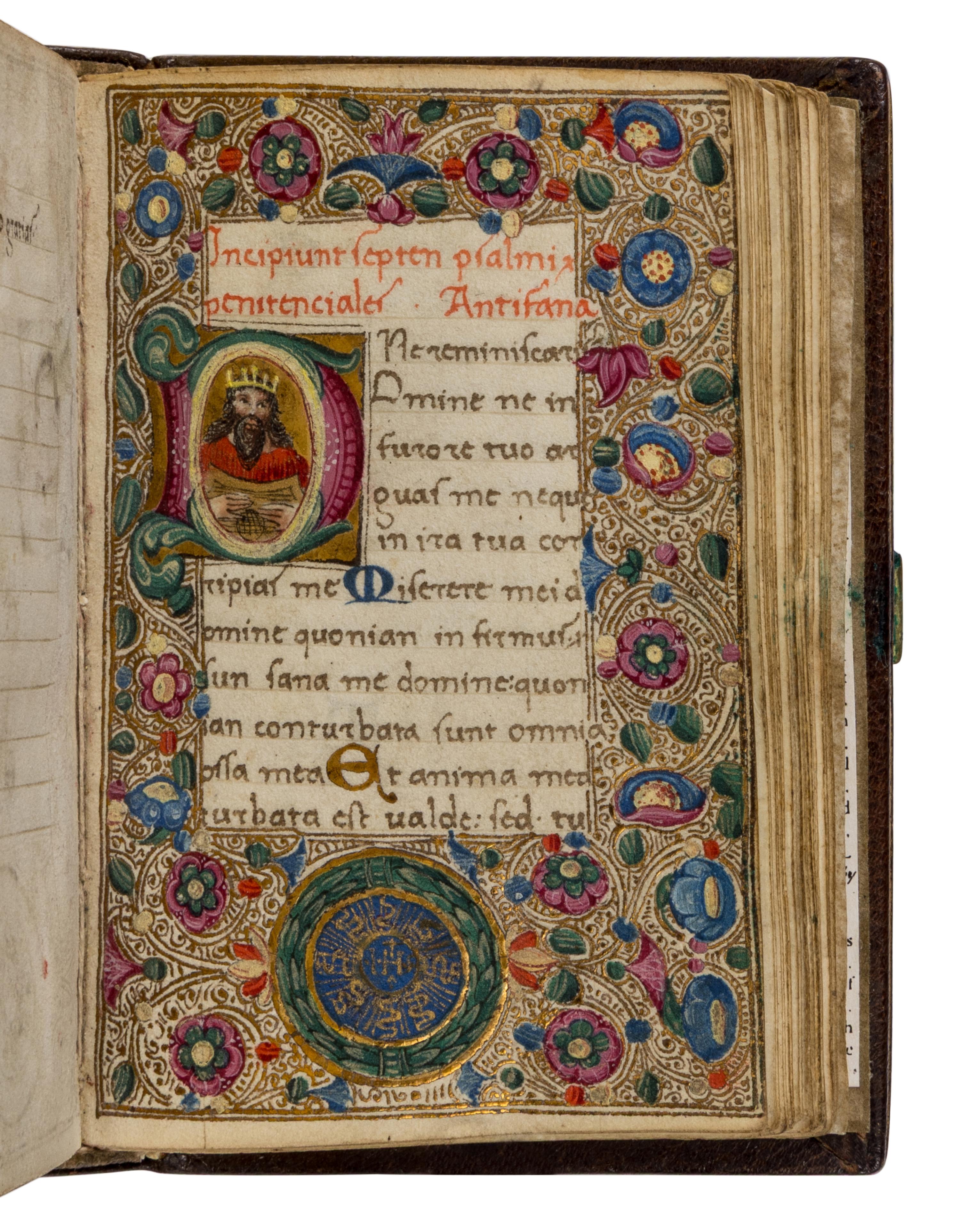 FOLLOWER OF LEONARDO BELLINI (active Veneto, c. 1443-1490) Book of Hours, Use of Rome, in Latin, illuminated manuscript on parchment [Italy, Veneto, c. 1470–1480]