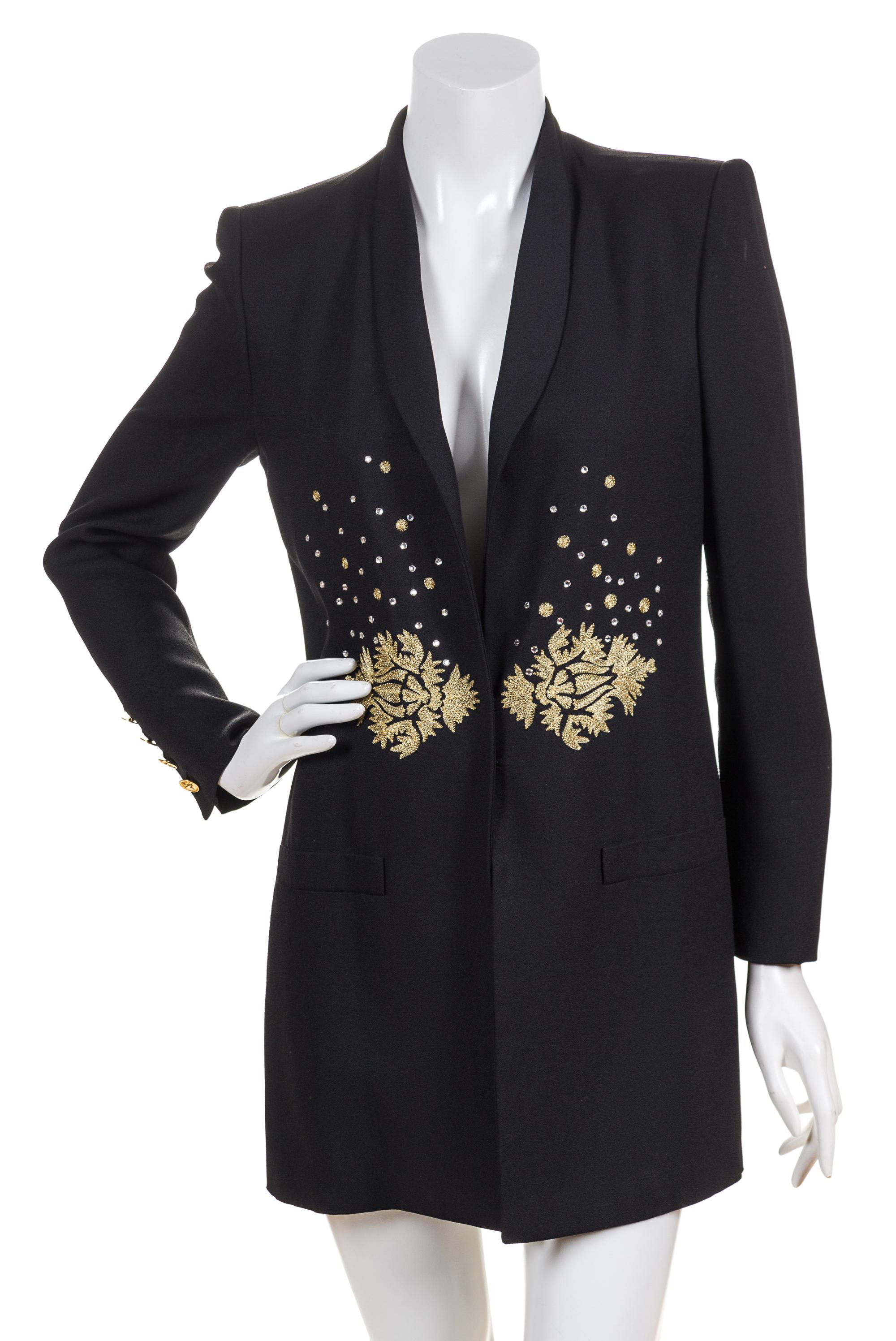 A Sonia Rykiel Black Blazer, Size 38.