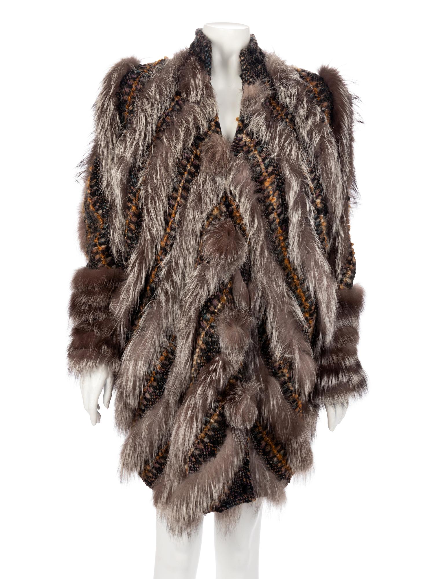 Hattie Vintage Fur Coat, 1980s