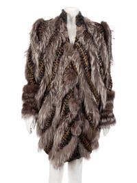 Hattie Vintage Fur Coat, 1980s