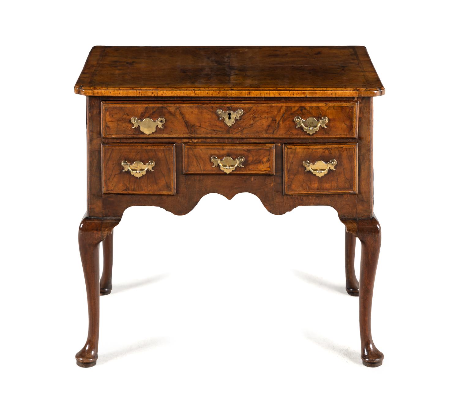 A George I Walnut Dressing Table