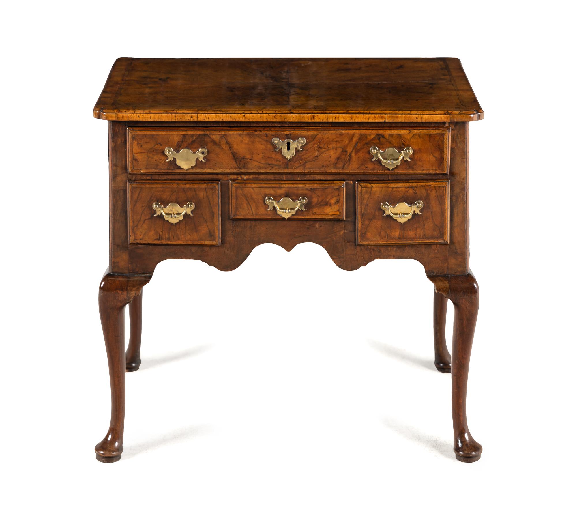 A George I Walnut Dressing Table