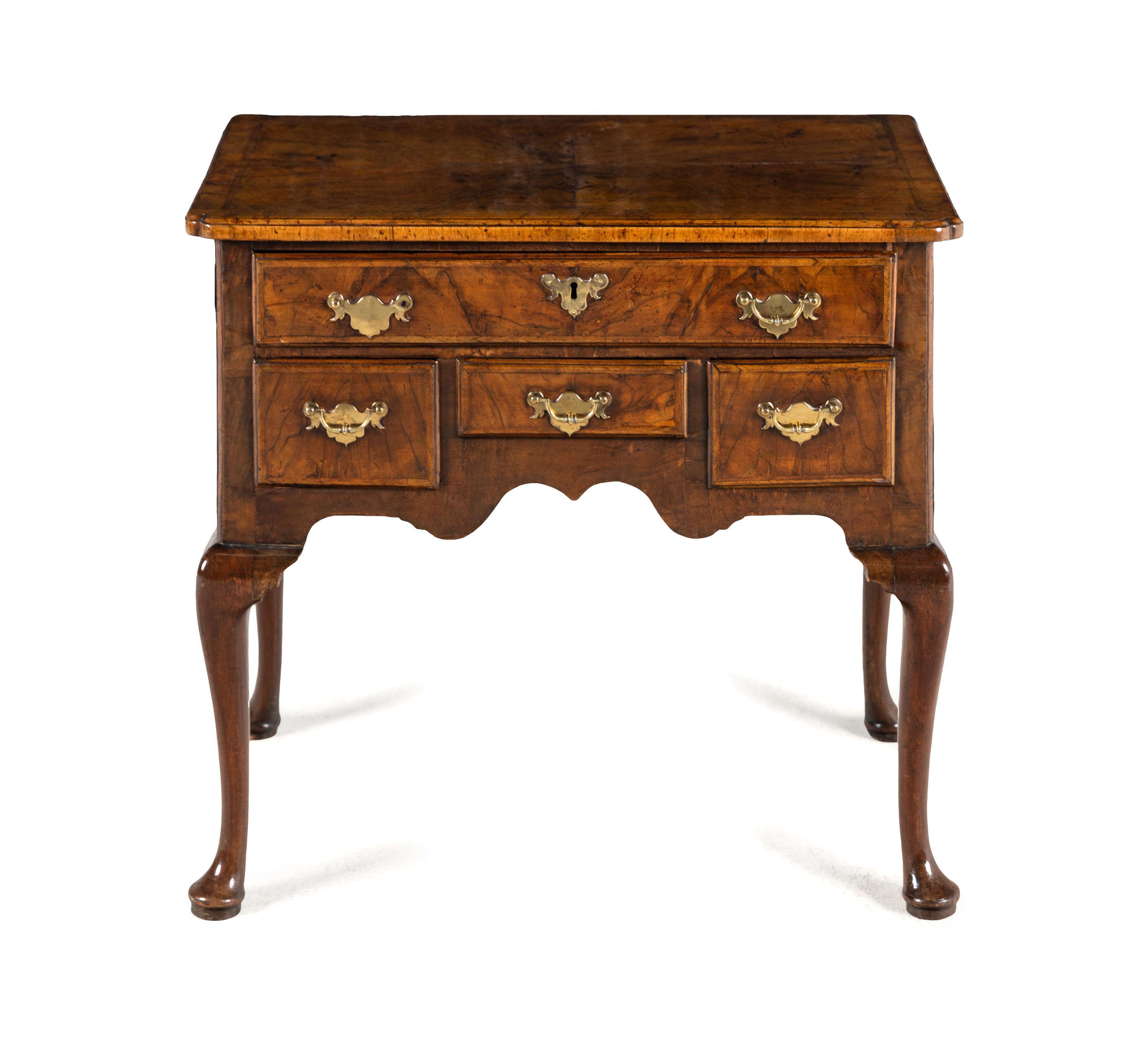 A George I Walnut Dressing Table