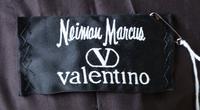A Valentino Dark Brown Mink Coat, No size.