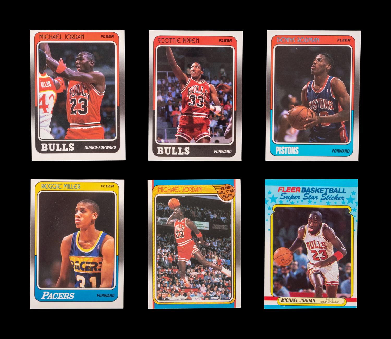 A Complete Set of 1988 Fleer Basketball Cards (132/132)