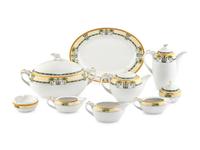 A Czech Porcelain Dinner Service