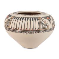 Polychrome Pottery Jar