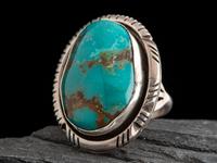 Sterling Silver and Turquoise Ring