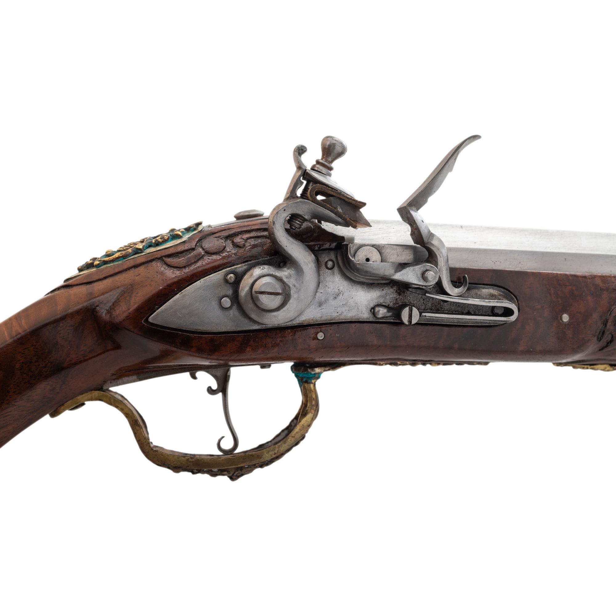 Contemporary Cased Flintlock Pistols