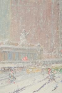 Forty-second Street in Snow