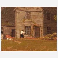James Renwick Brevoort (American, 1832–1918) Cottage in Field