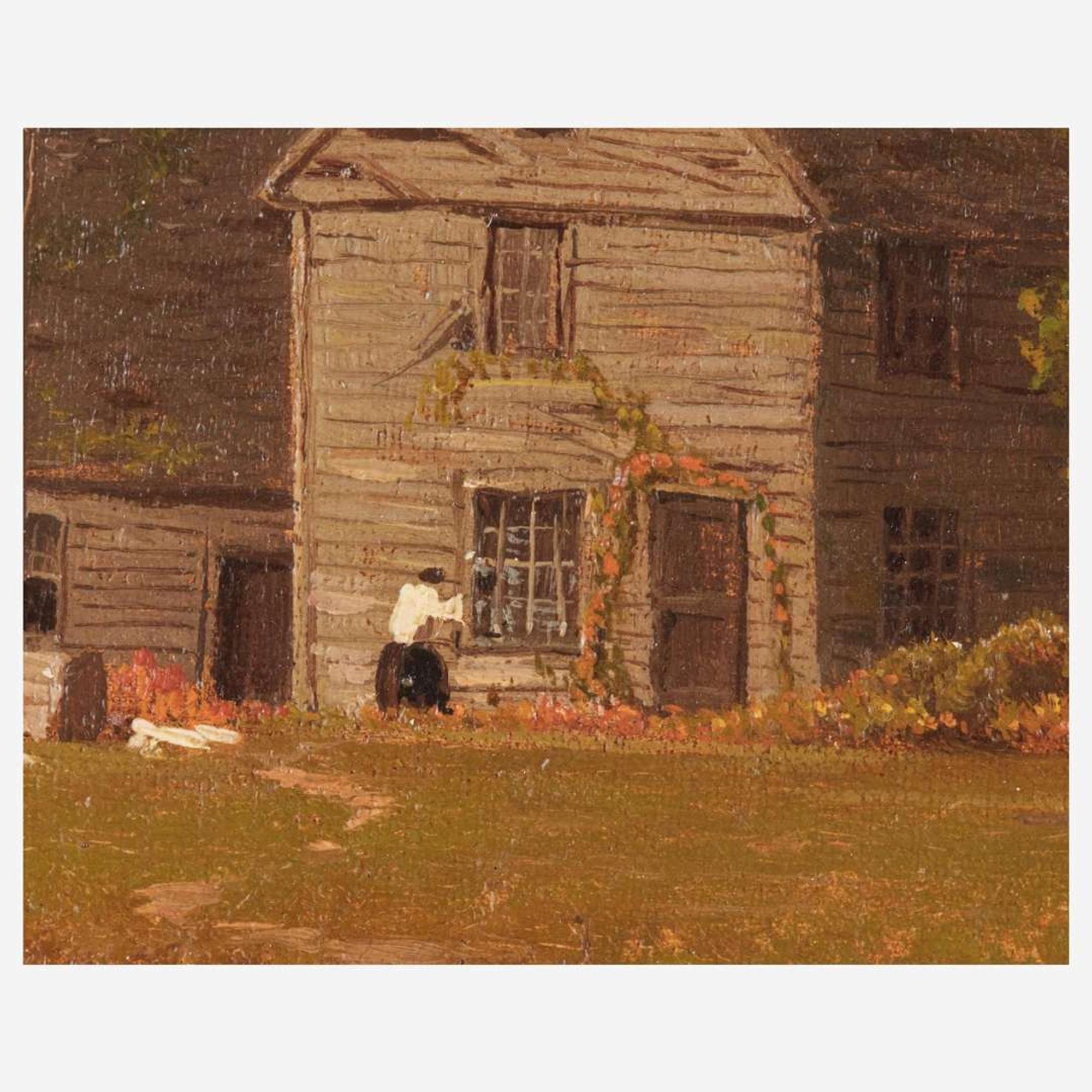 James Renwick Brevoort (American, 1832–1918) Cottage in Field