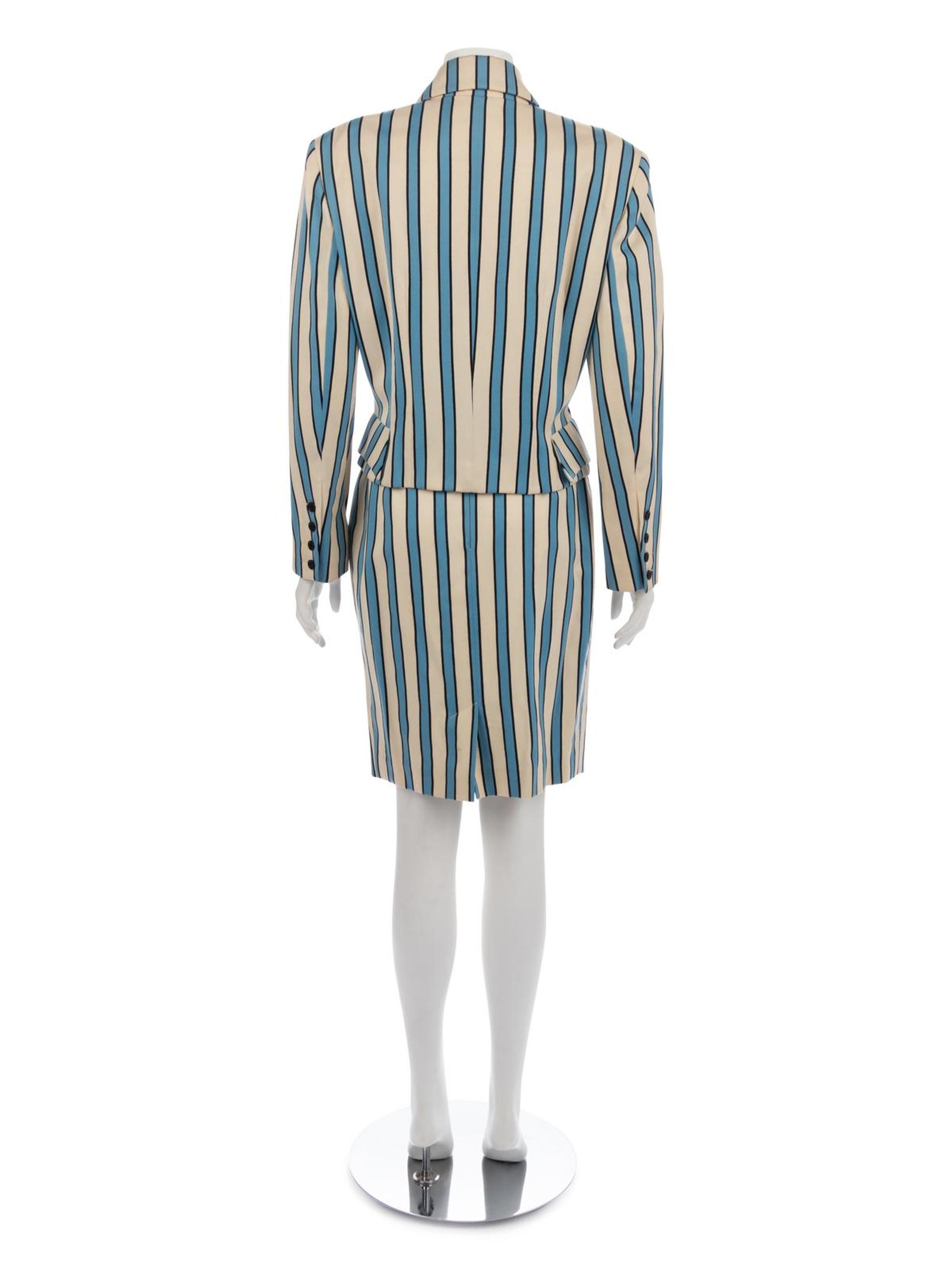 Two Designer Skirt Suits, 1980-90s: Valentino & Irene Remonville