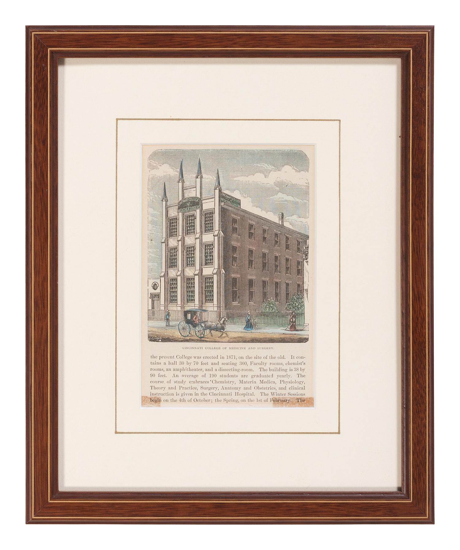 Six Cincinnati-Related Engravings