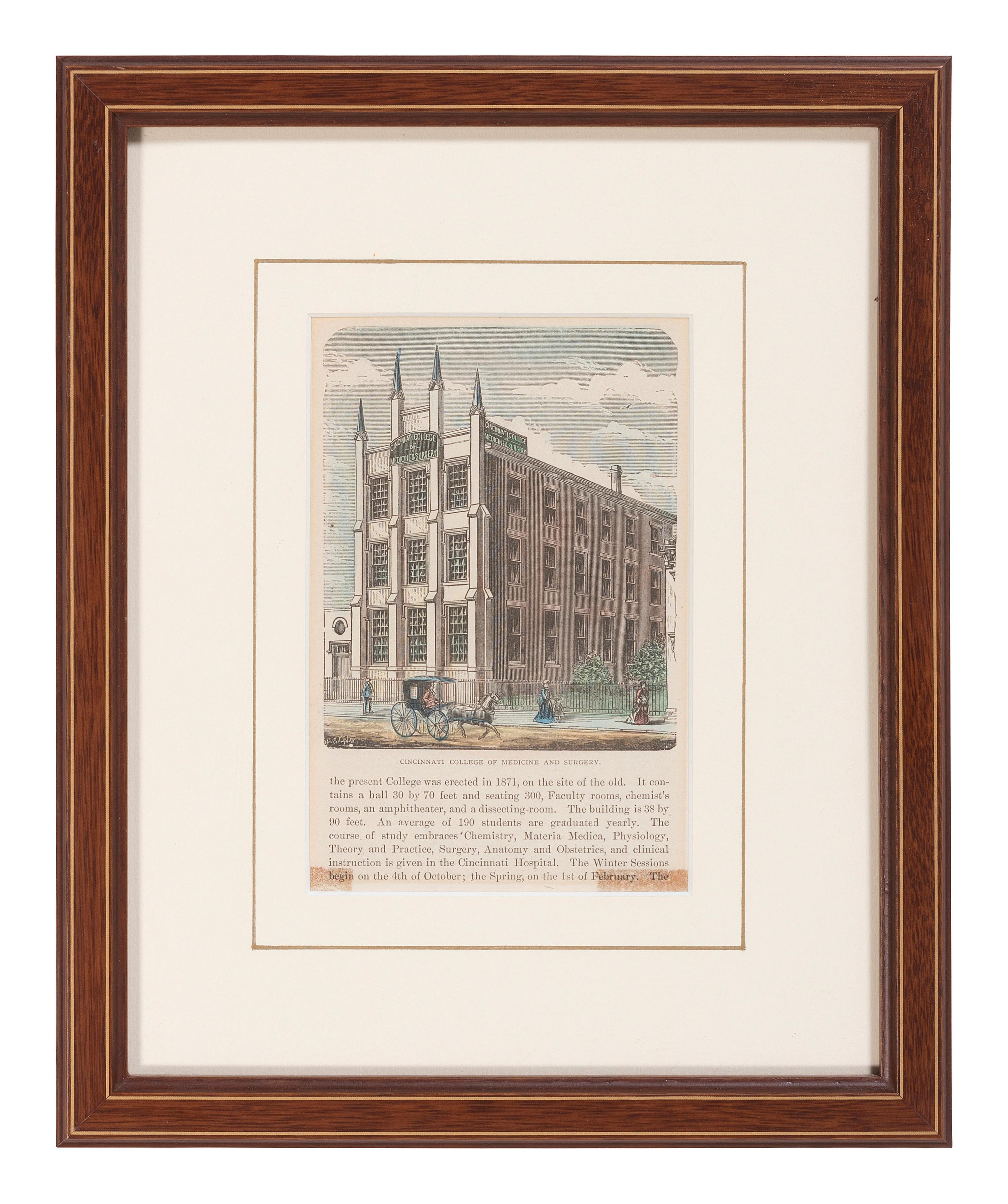 Six Cincinnati-Related Engravings