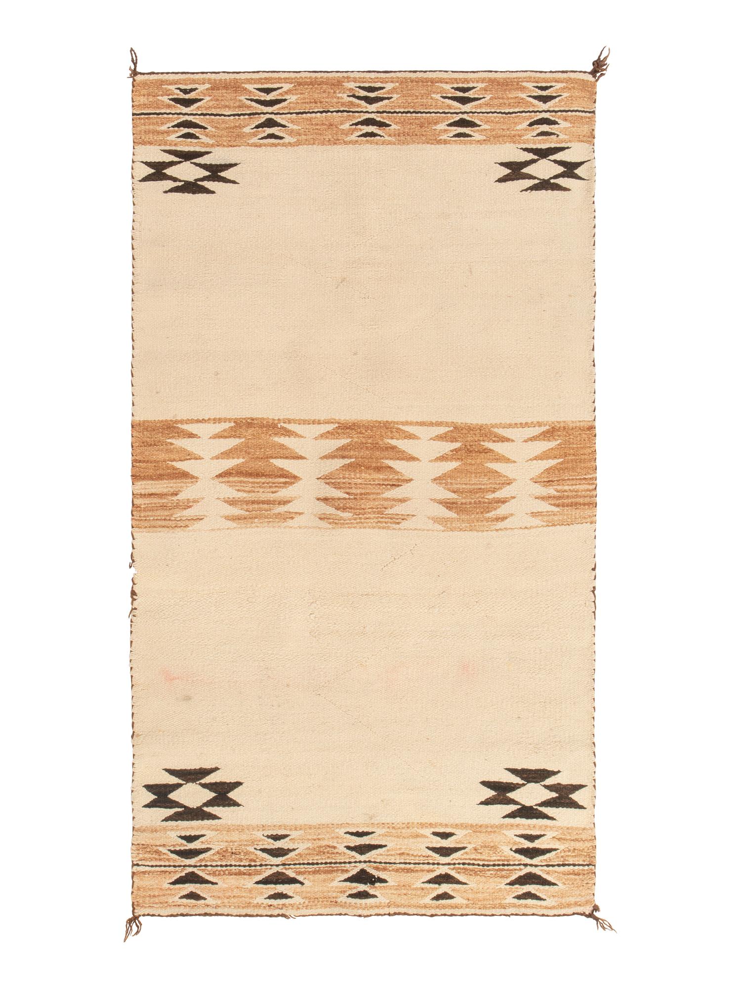 Navajo Double Saddle Blanket / Rug