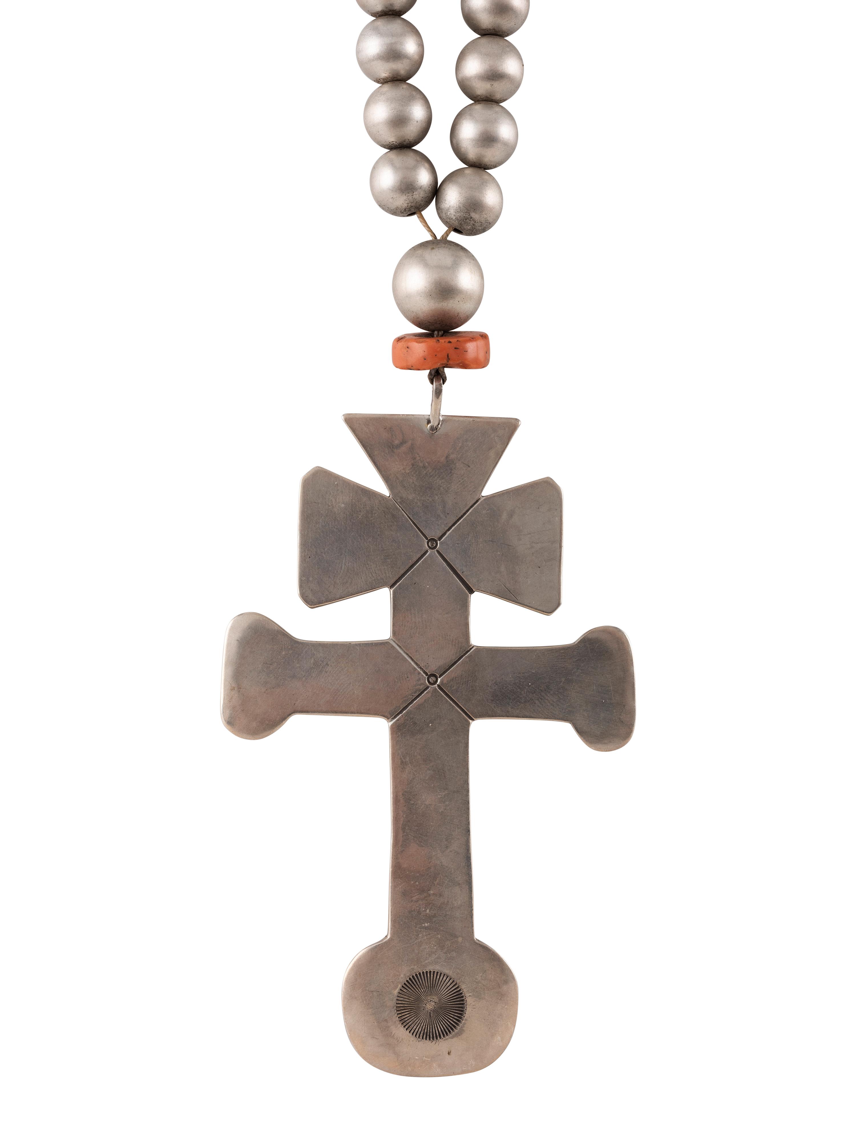 Silver Cross Necklace