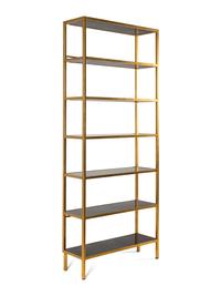 A Gilt Metal Étagère