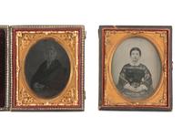 [EARLY PHOTOGRAPHY]. A group of 22 cased images, incl. daguerreotypes of men, women, and children in varying poses.