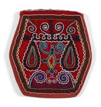 Haudenosaunee Beaded Wool Bag
