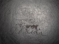 Blackware Pottery Plate, PLUS