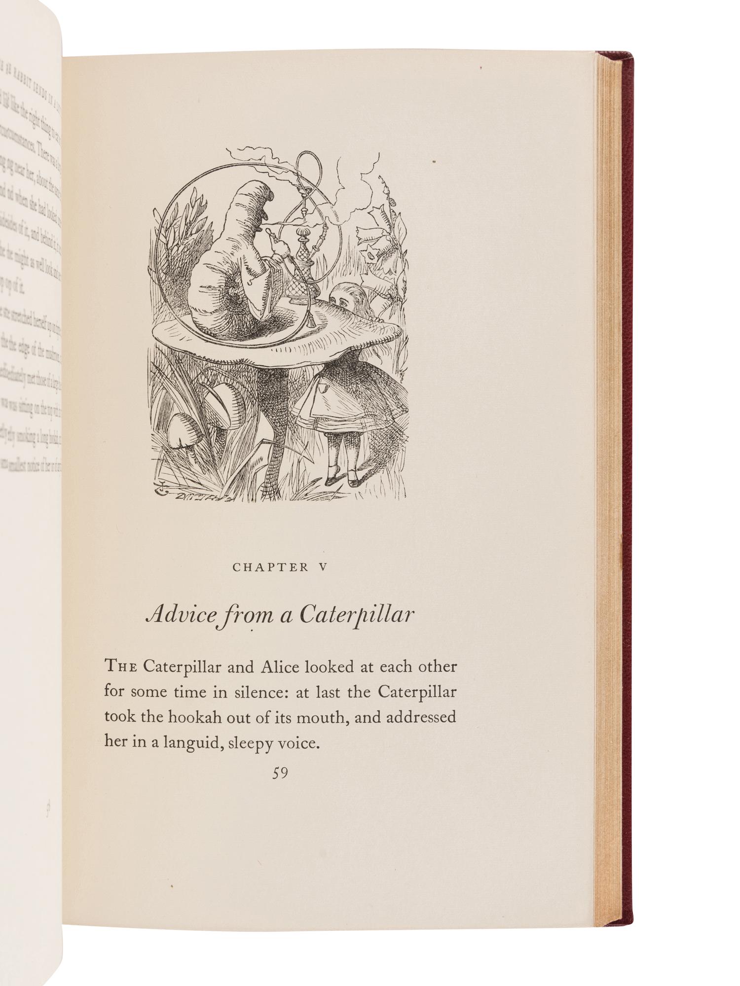[LIMITED EDITIONS CLUB] -- DODGSON, Charles Lutwidge ("Lewis Carroll") (1832-1898). Alice's Adventures in Wonderland . John Tenniel, illustrator. Mount Vernon, NY: William Edwin Rudge for The Limited Editions Club, 1932.