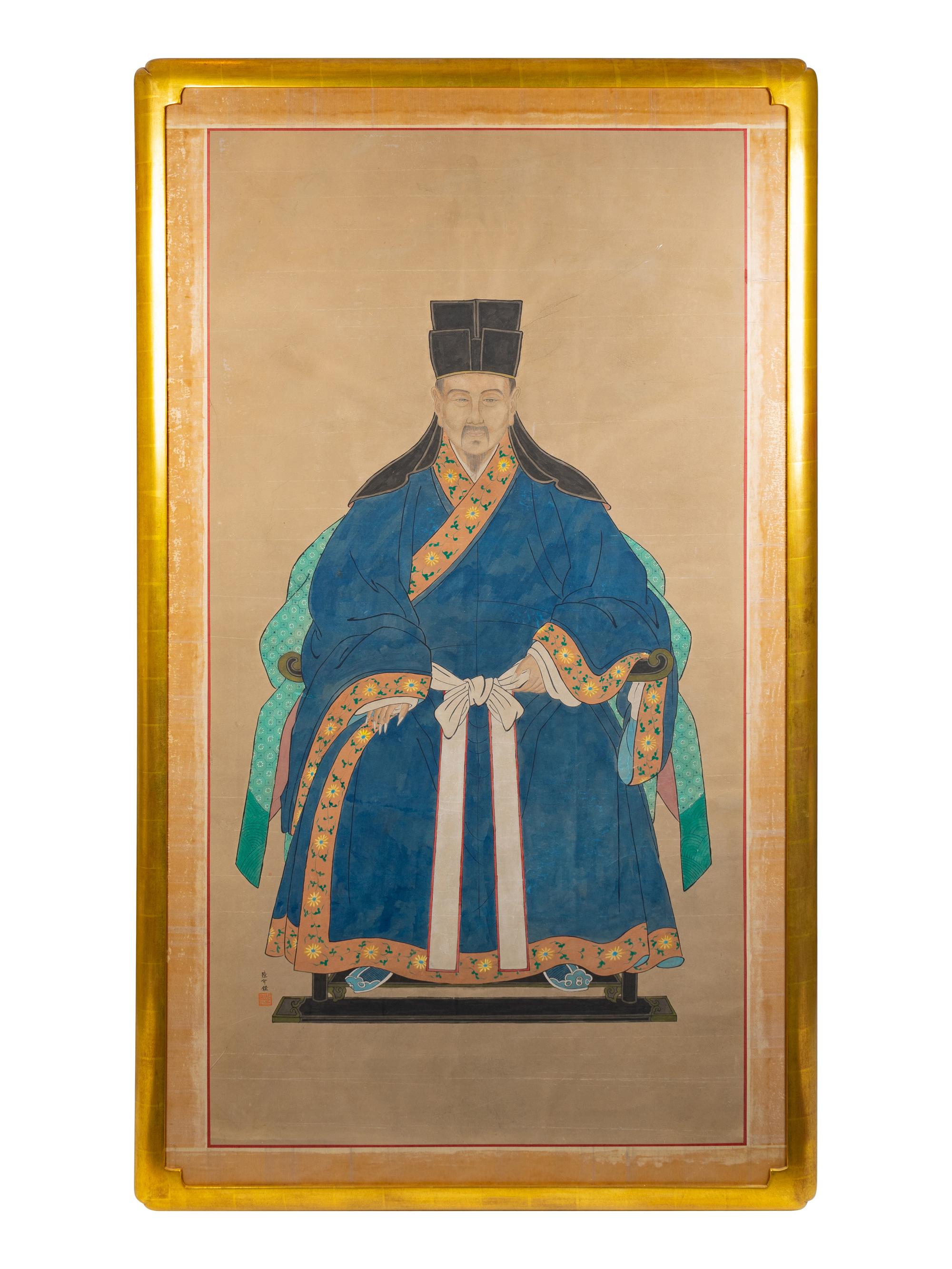 A Chinese Ancestor Portrait — EARLY 20TH CENTURY