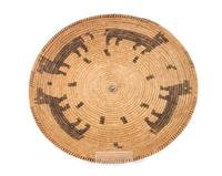 Apache Pictorial Basket Diameter 14 1/2 inches