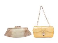 Two Ferragamo Exotic Skin Bags