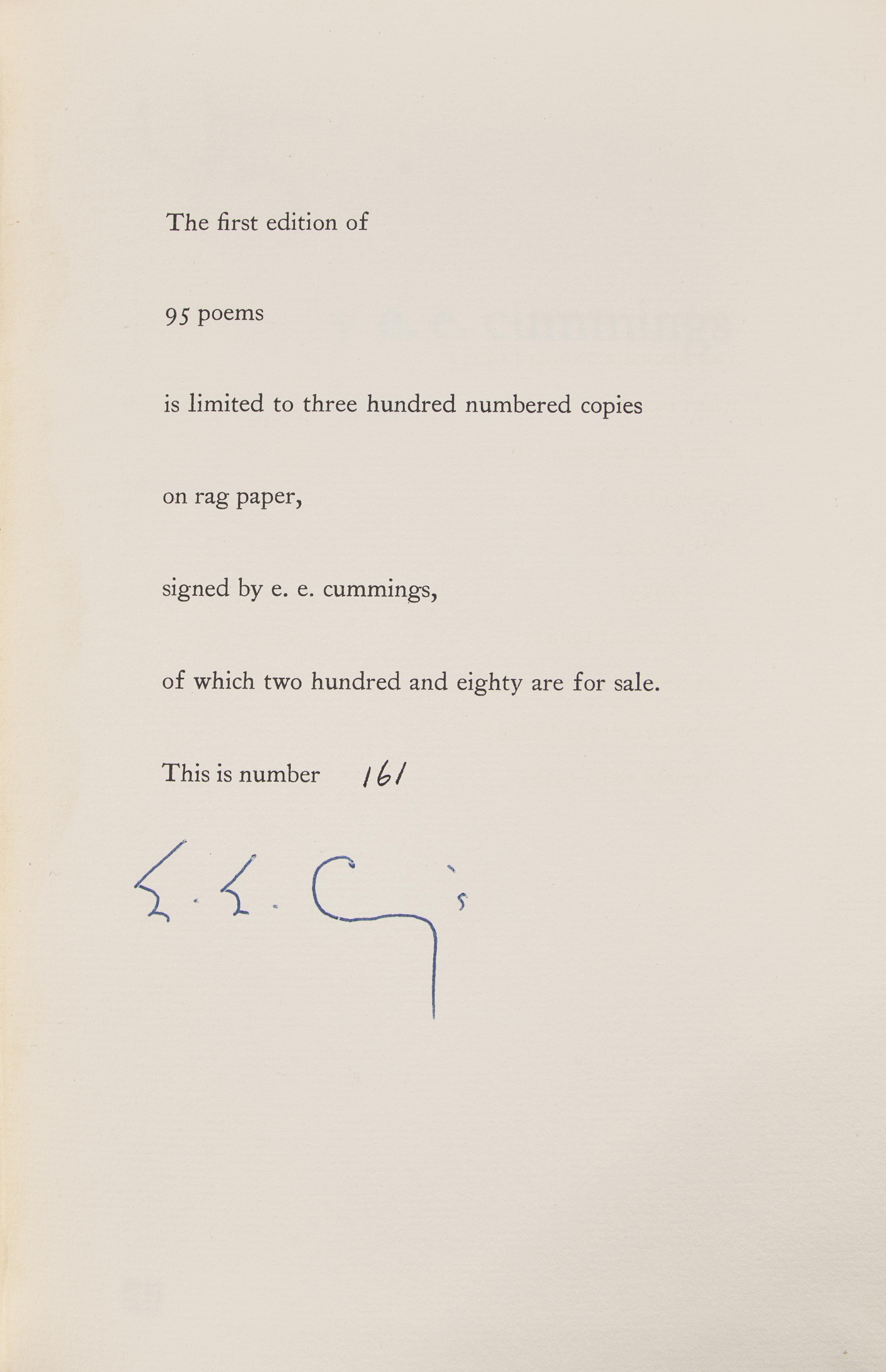 [Literature] cummings, e.e. 95 poems