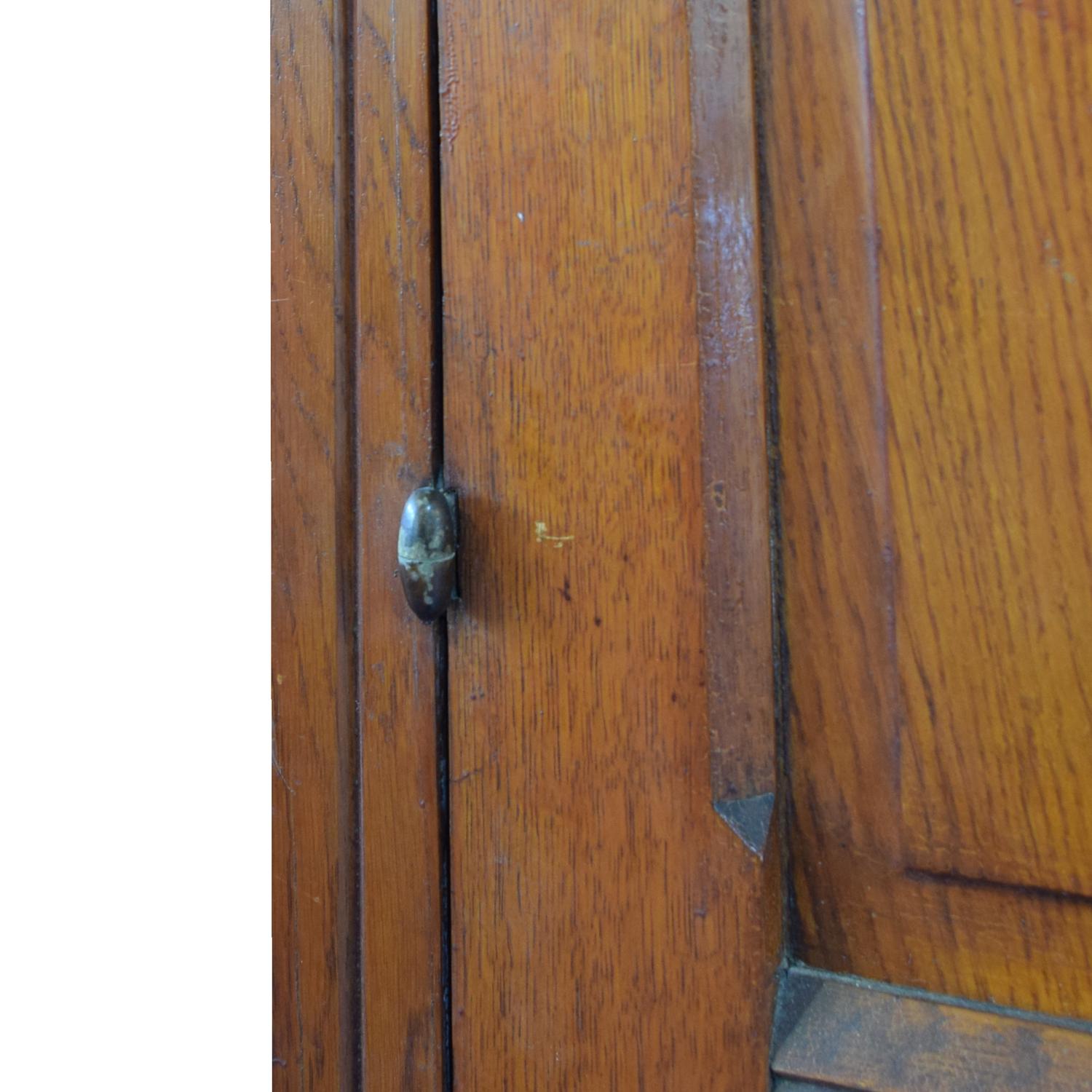 A Pine Two-Door Cabinet 57.5 "W x 21" D x 79" H — Italy, 19th Century