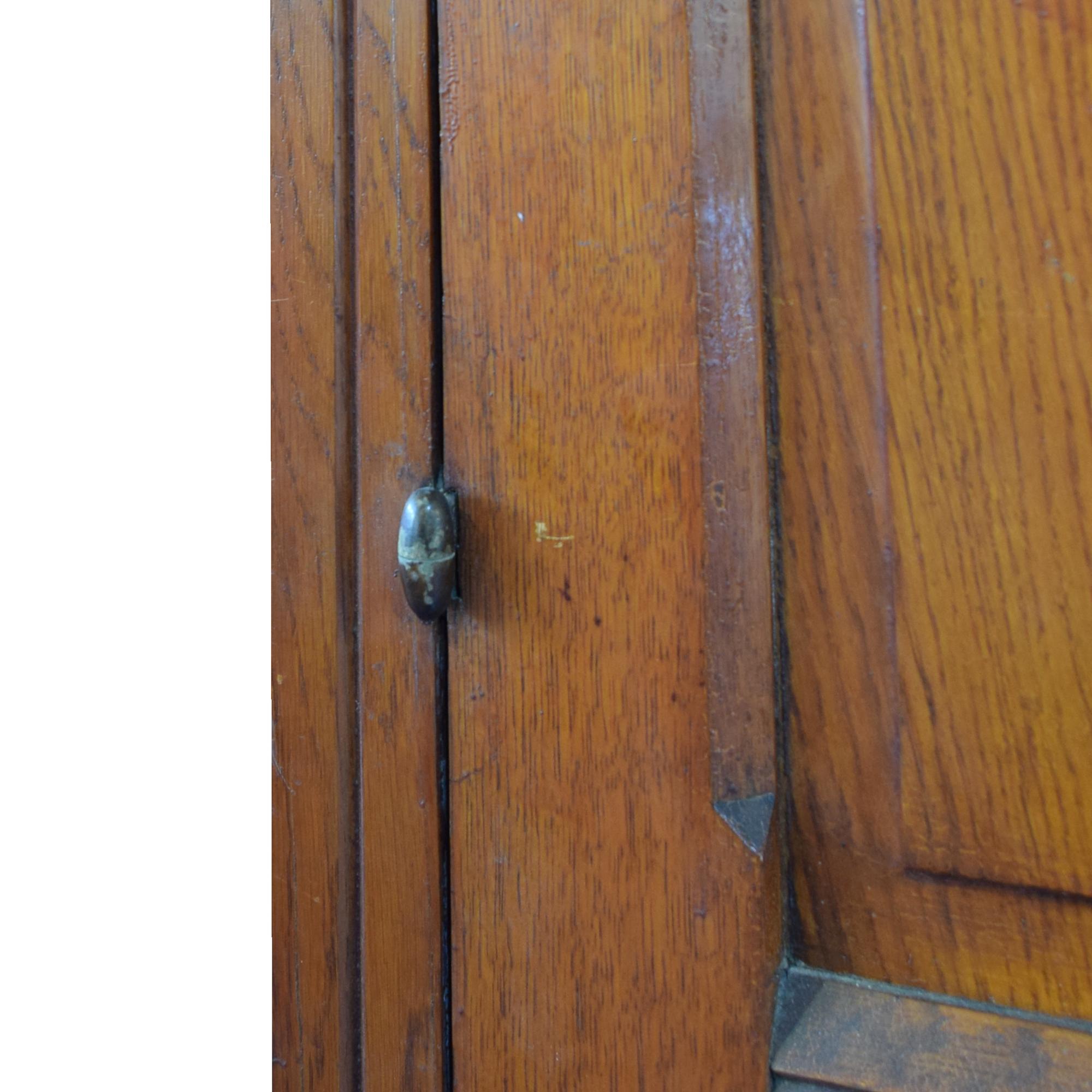 A Pine Two-Door Cabinet 57.5 "W x 21" D x 79" H — Italy, 19th Century