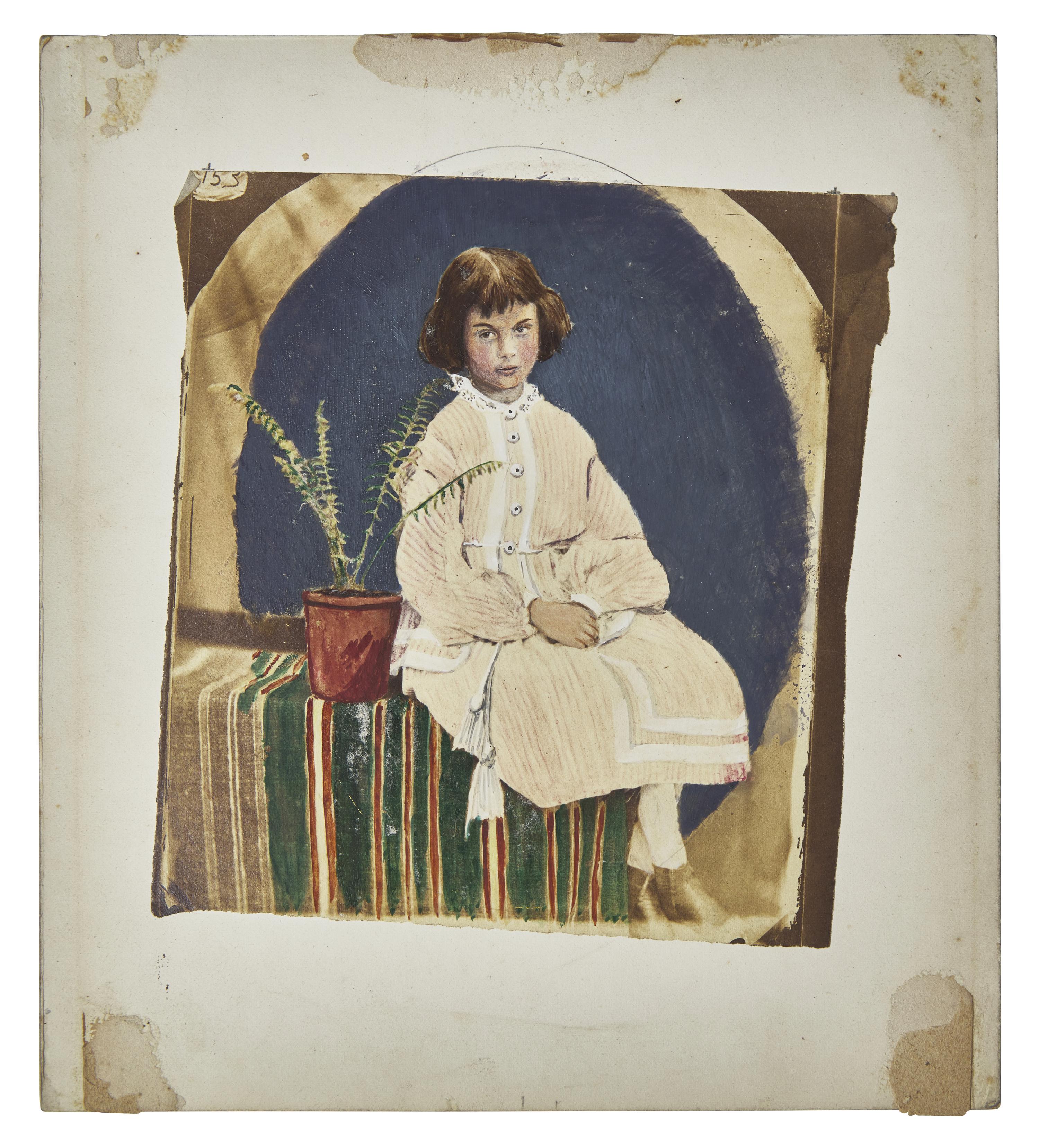 Carroll, Lewis (Charles Lutwidge Dodgson). Alice P. Liddell and Fern