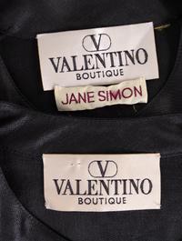 Two Linen Valentino, 1980s: Dress & Jacket