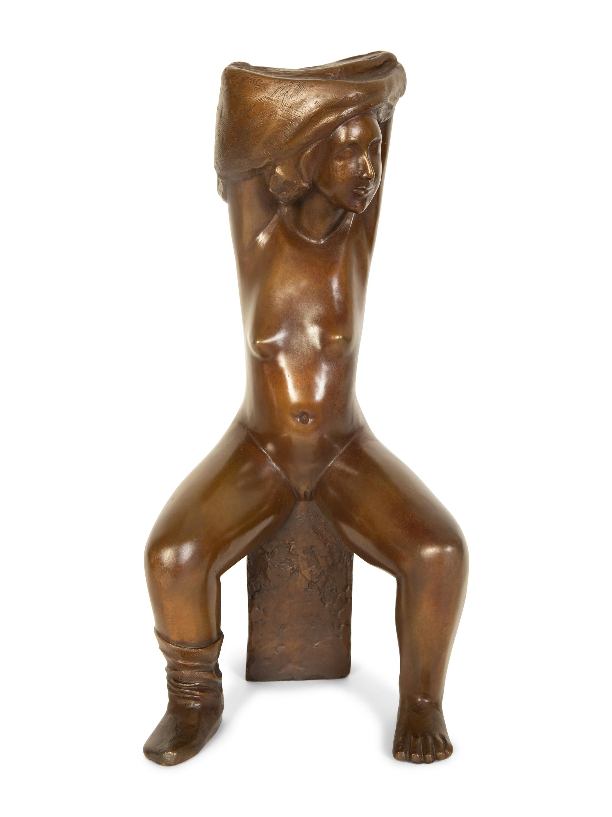 Untitled, Seated Nude