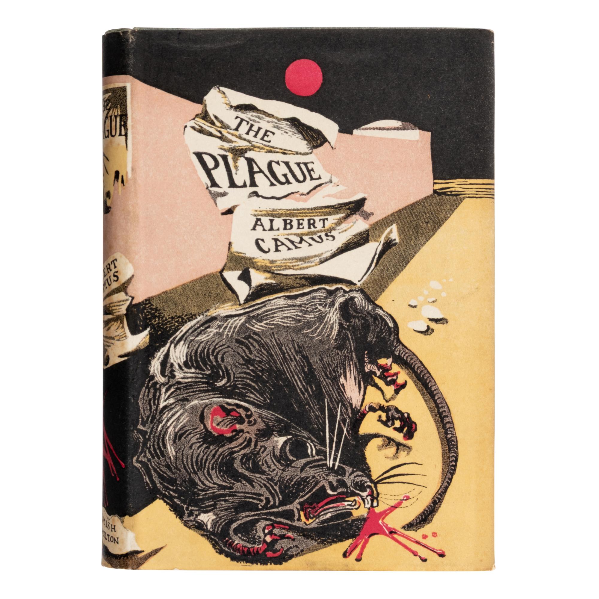 Camus, Albert (1913-1960). The Plague . London: Hamish Hamilton, 1948.