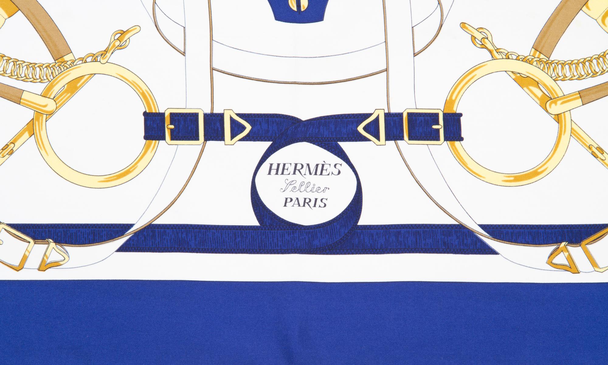 An Hermes 90cm Silk Scarf, 36" x 36".