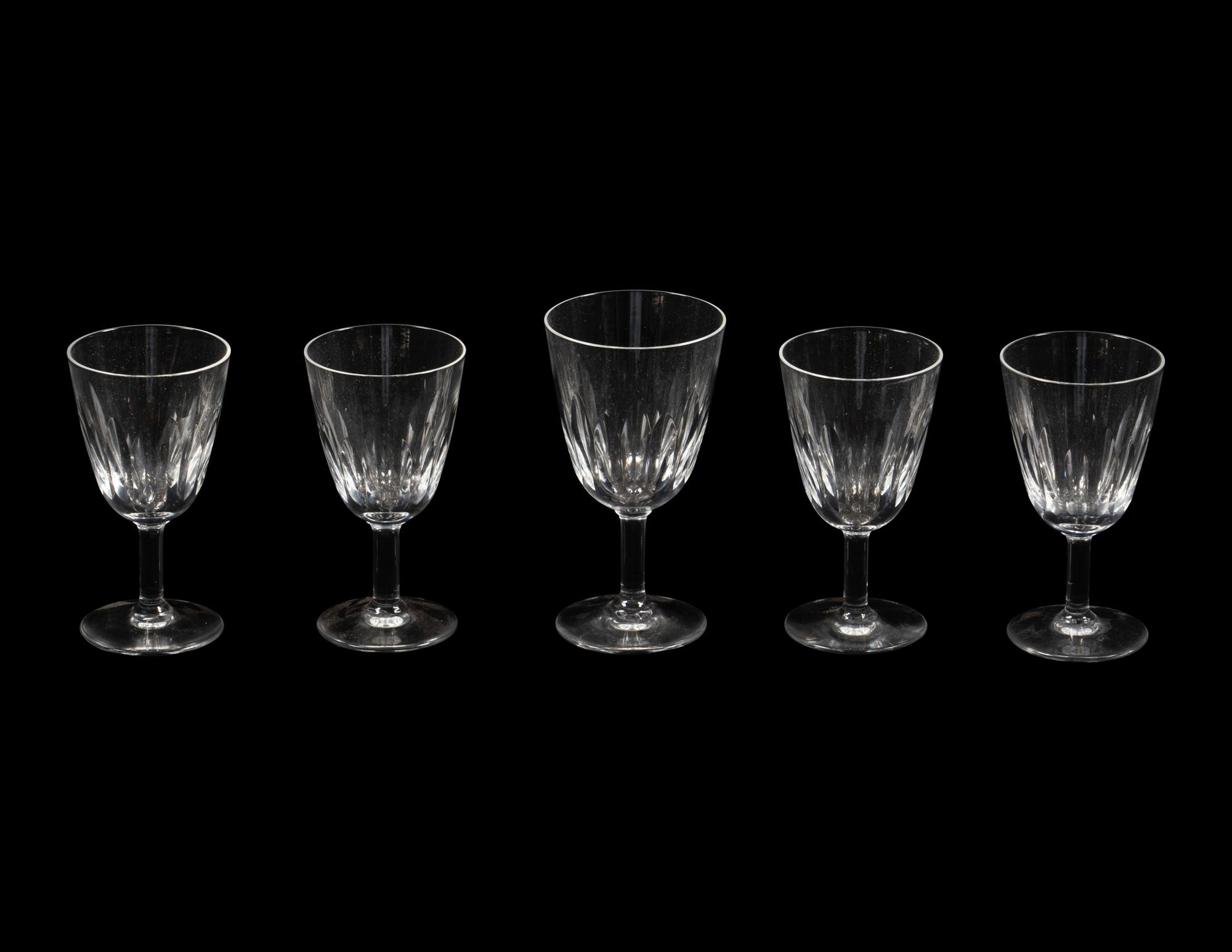 A Baccarat Lorraine Stemware Service
