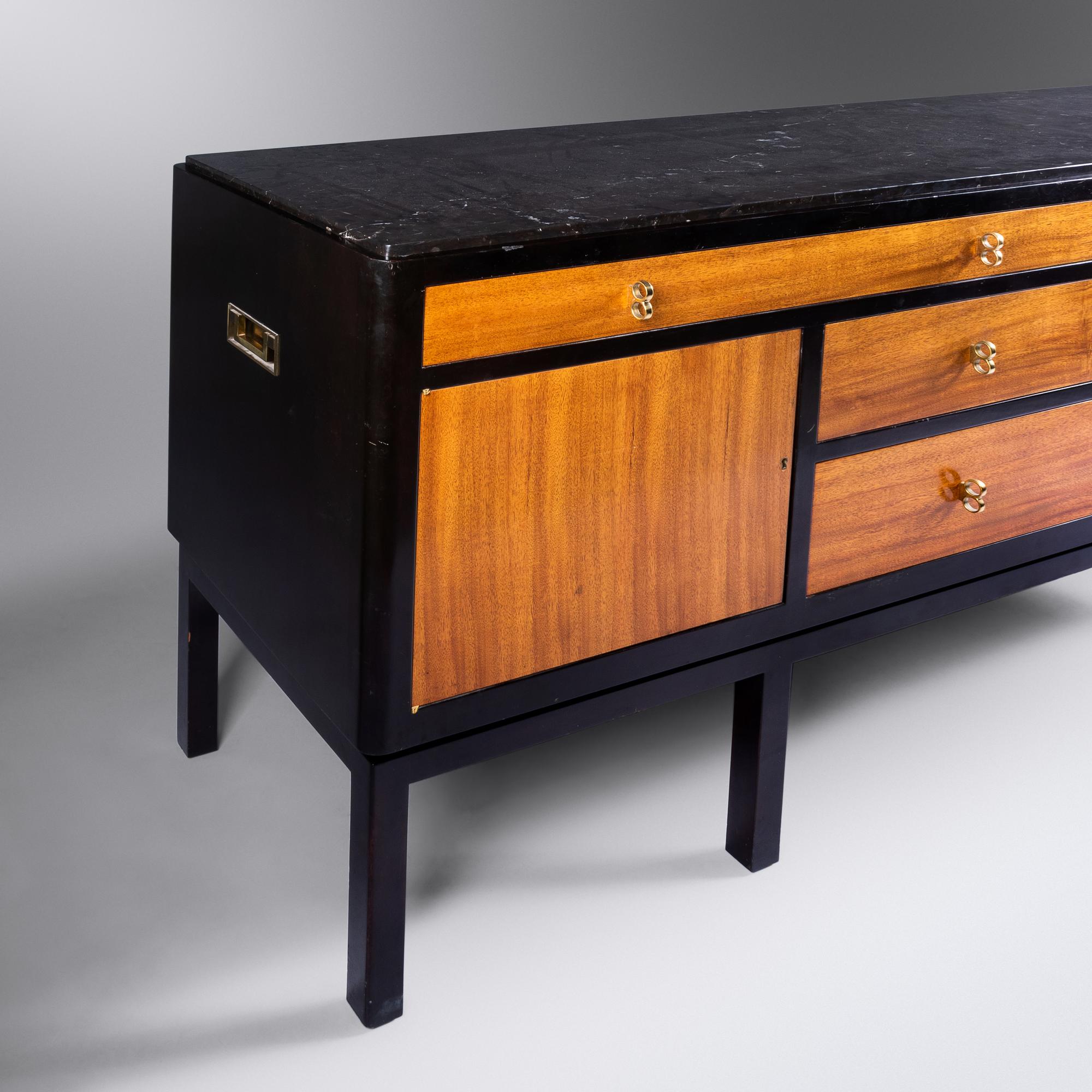 Long Sideboard, model 5466, c. 1957 Dunbar, USA