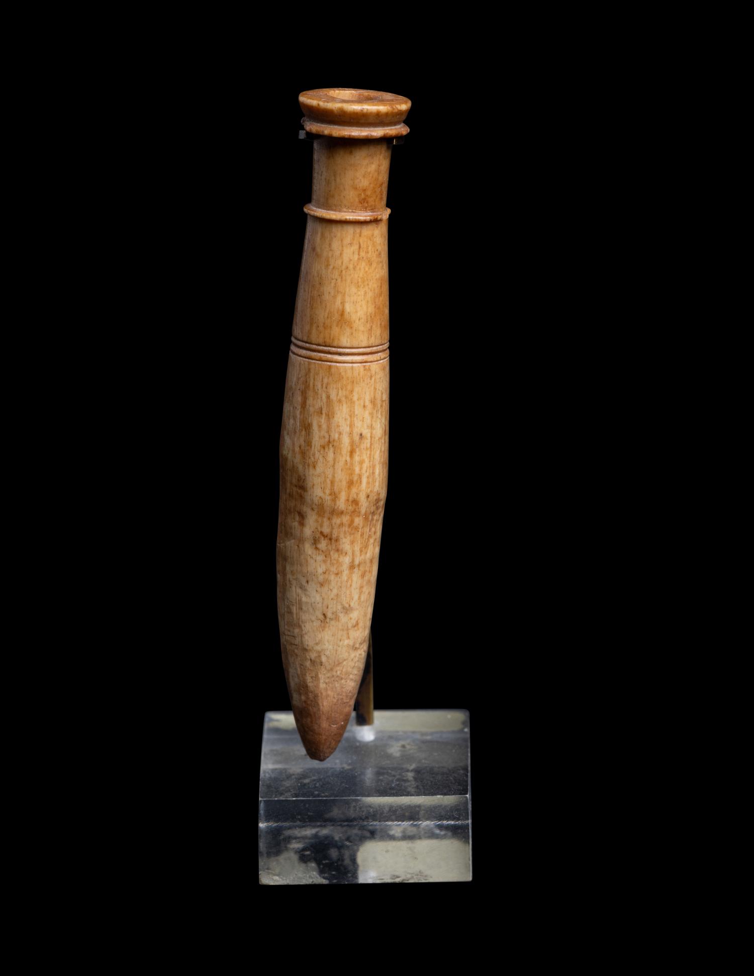 An Egyptian Bone Alabastron