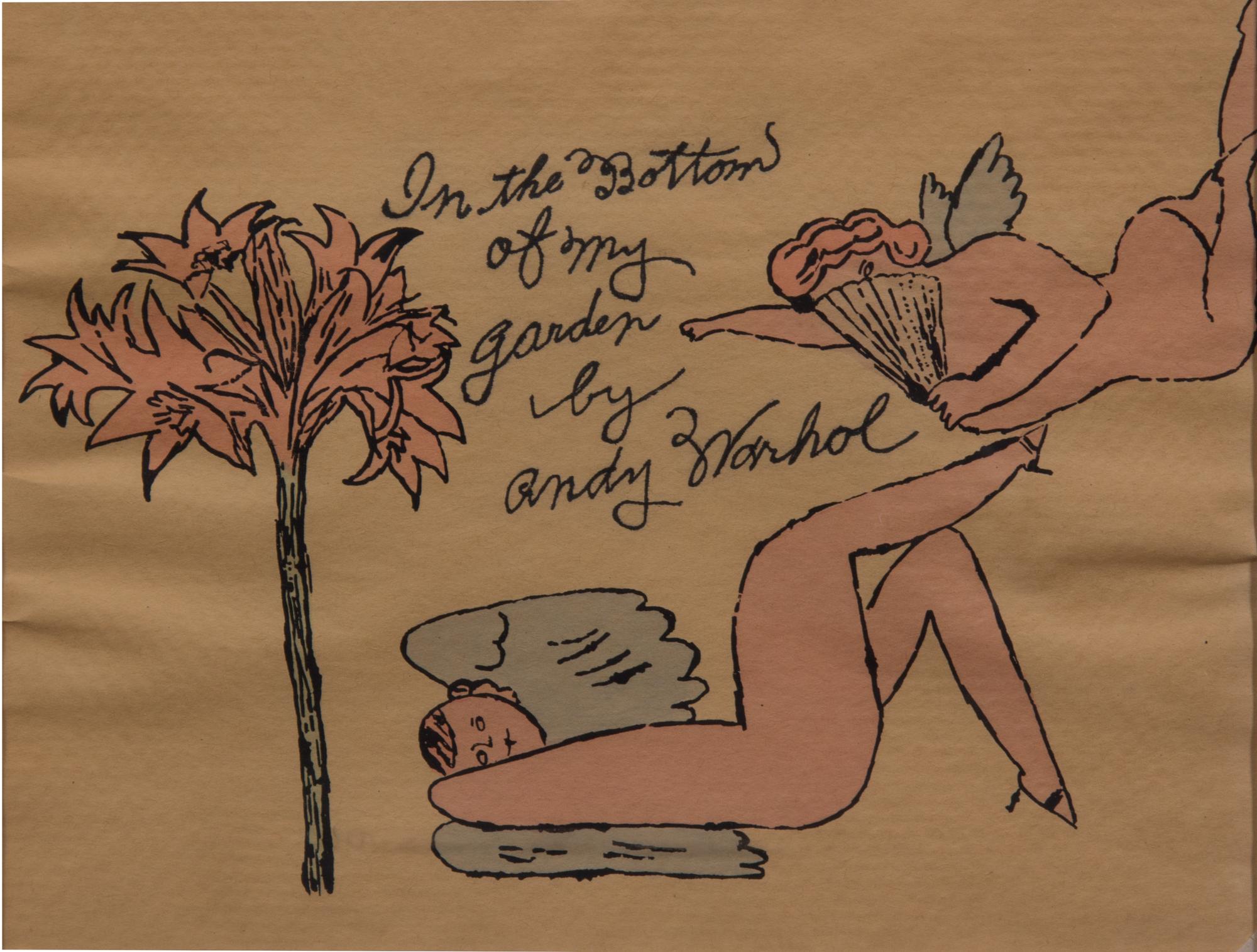 Andy Warhol, (American, 1928-1987), In the Bottom of my Garden, circa 1956