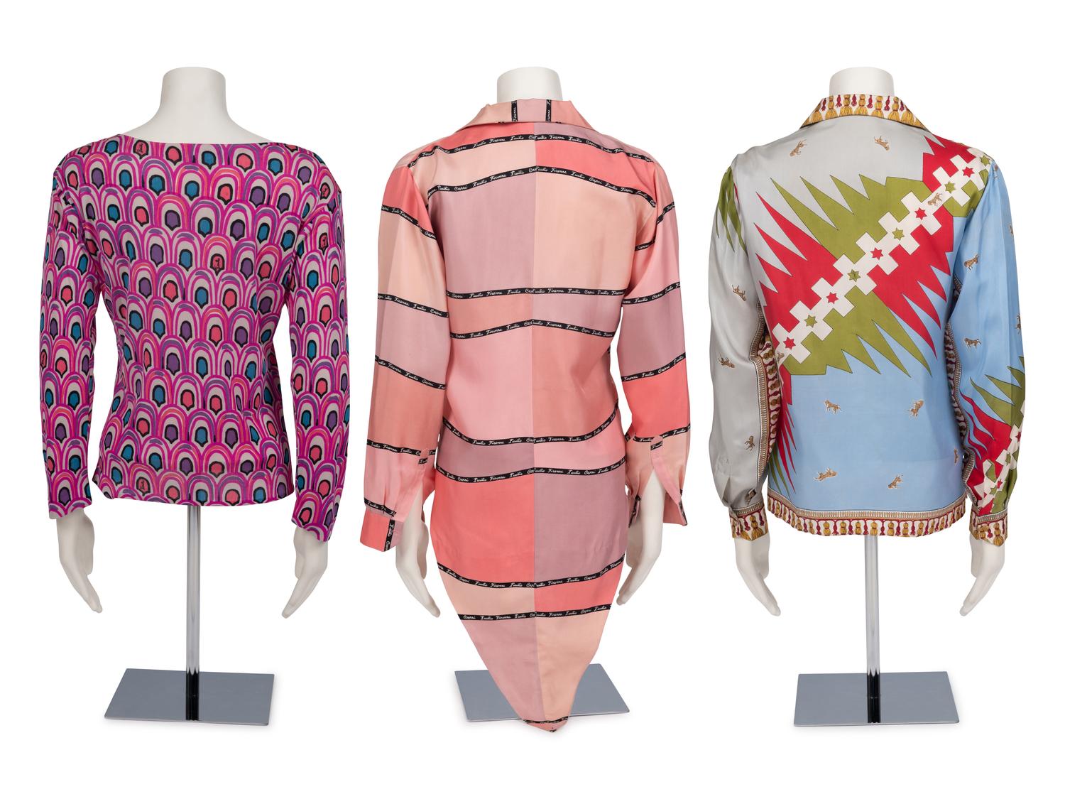 Three Emilio Pucci Tops, 1980s