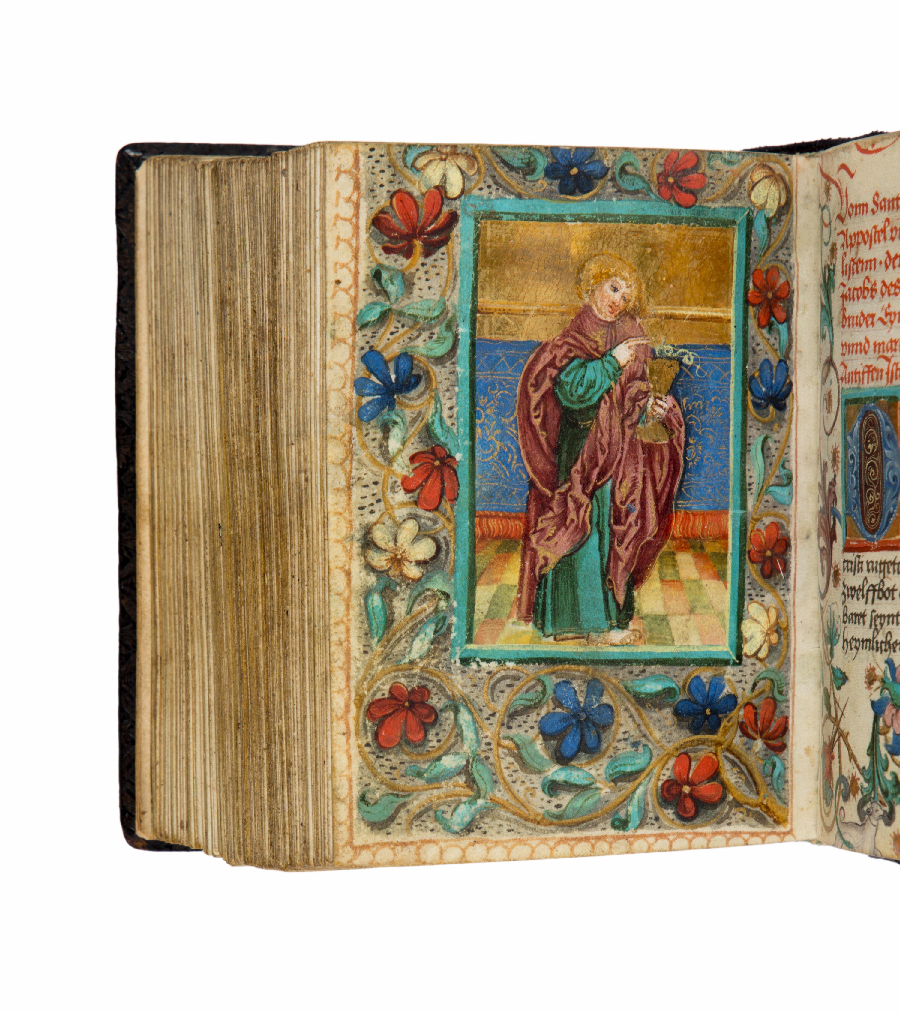 BAVARIAN ATELIER Prayerbook, in German with Latin rubrics, illuminated manuscript on parchment [Germany, Augsburg or Nuremberg, c. 1510–1520]
