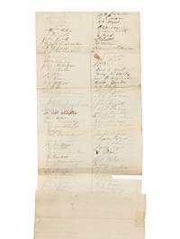 [Presidential] Lincoln, Abraham. Manuscript Document, signed