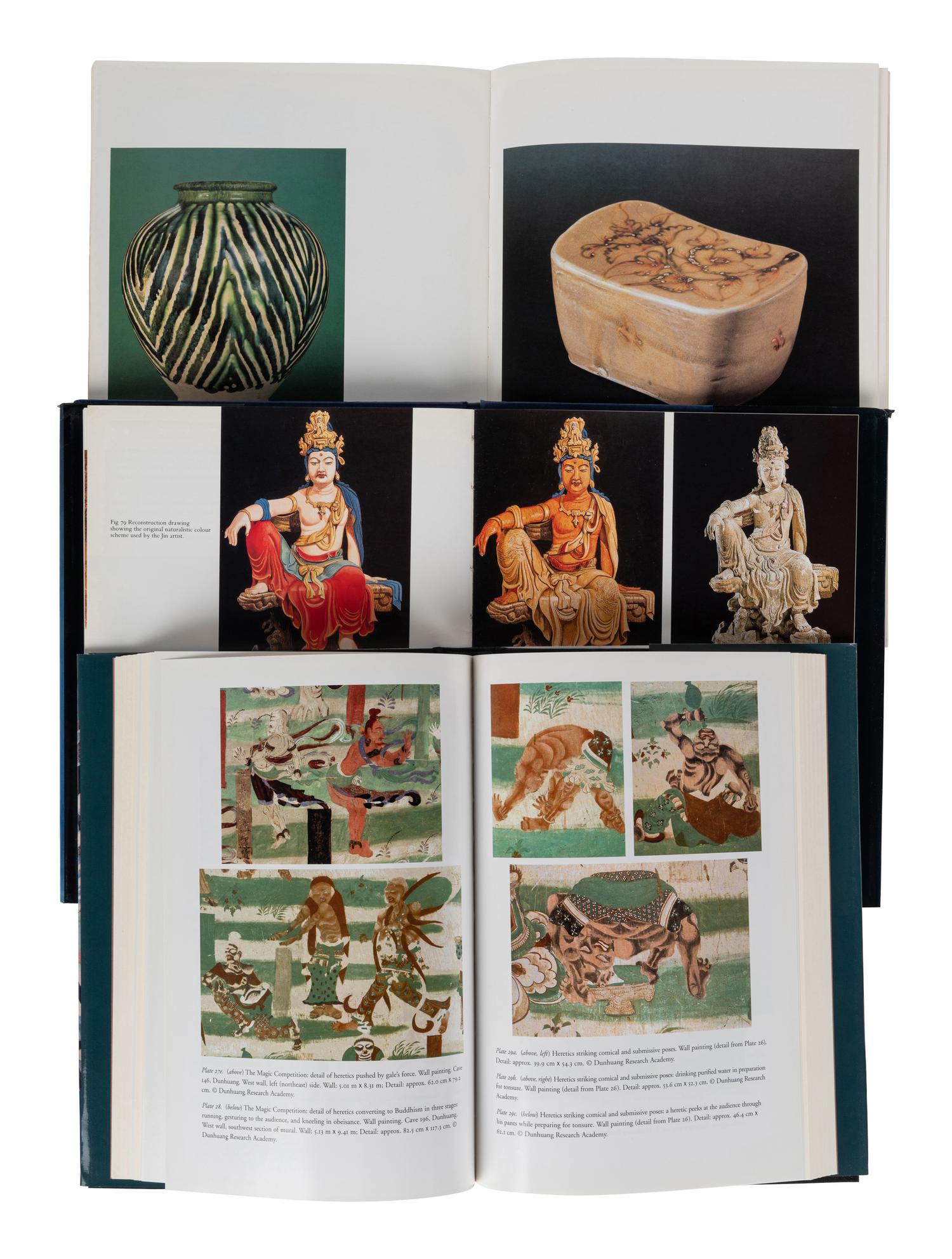 [BUDDHISM & BUDDHIST ART] A group of reference works about Asian Buddhism and Buddhist Art, comprising: