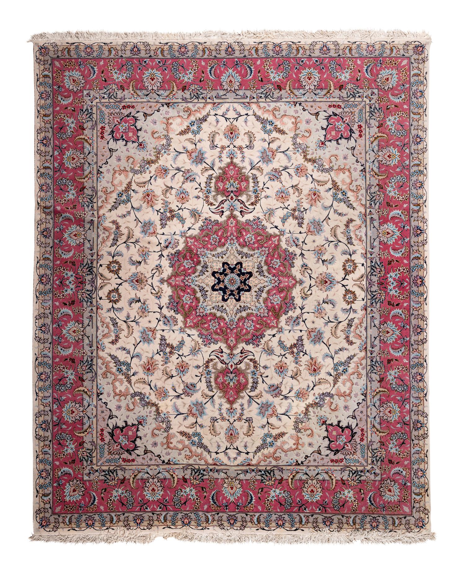A Tabriz Wool Rug