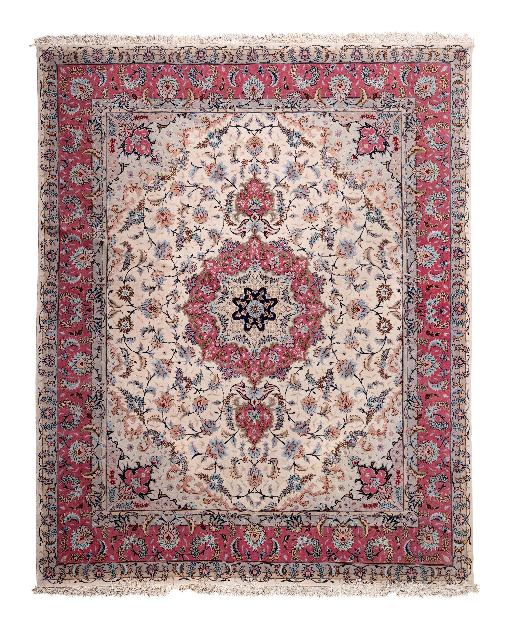 A Tabriz Wool Rug